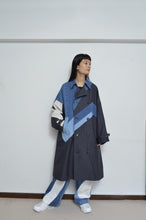 Load image into Gallery viewer, DENIM UNE UNE TRENCH COAT/LONG_01