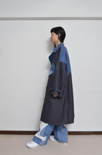 Load image into Gallery viewer, DENIM UNE UNE TRENCH COAT/LONG_01