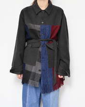 将图片加载到图库查看器,Muffler short blouson / Charcoal_B
