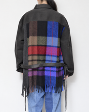 將圖片載入圖庫檢視器 Muffler short blouson / Charcoal_A