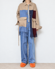 이미지를 갤러리 뷰어에 로드 , Muffler short blouson / Beige_B