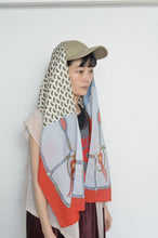 Load image into Gallery viewer, SCARF DROOPY CAP / BEG