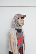 Load image into Gallery viewer, SCARF DROOPY CAP / PINK_B