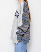 이미지를 갤러리 뷰어에 로드 , Sweat × knit switch pullover_E