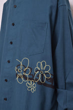 画像をギャラリービューアに読み込む, WOOL VIYELLA △ SH/BLU GRN/SLACK_02