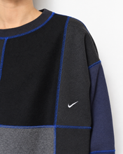이미지를 갤러리 뷰어에 로드 , Panel sweat pullover contrast stitch / 02size_B