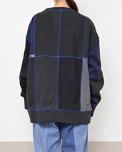 将图片加载到图库查看器,Panel sweat pullover contrast stitch / 02size_A