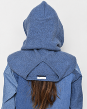 將圖片載入圖庫檢視器 Knit hood wrap_C