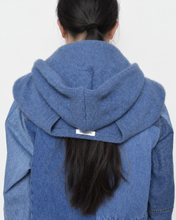 將圖片載入圖庫檢視器 Knit hood wrap_C