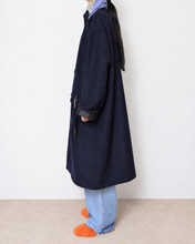 画像をギャラリービューアに読み込む, Flower charm pea coat / wool melton × sport
