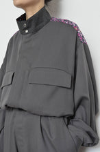 Load image into Gallery viewer, TWILL JUMP SUIT/FLORAL_03