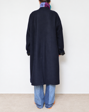 画像をギャラリービューアに読み込む, Flower charm pea coat / wool melton × sport