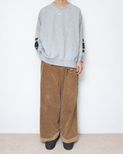 画像をギャラリービューアに読み込む, Sweat × knit switch pullover_H