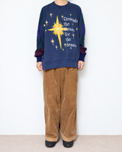 이미지를 갤러리 뷰어에 로드 , Sweat × knit switch pullover_B