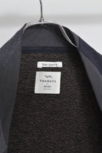 Load image into Gallery viewer, tsutae SHAWL HOODIE_LINE / RED×BLK