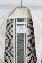 Load image into Gallery viewer, tsutae SHAWL HOODIE_SHUMAG / OFF WH×BLK