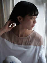 Load image into Gallery viewer, B_YAGA × YEAH RIGHT!!_Glass And Beads Hoop U Pierce