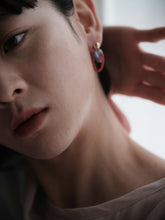 Load image into Gallery viewer, B_YAGA × YEAH RIGHT!!_Glass And Beads Hoop U Pierce