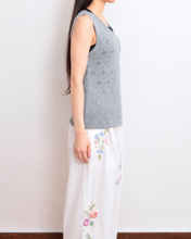 画像をギャラリービューアに読み込む, MESH KNIT TANK TOP / B.GRY