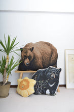 画像をギャラリービューアに読み込む, RUG CUSHION (GRIZZLY BEAR)