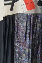 Load image into Gallery viewer, PLEATED TEE OP(PRINT)_BEG/X_B