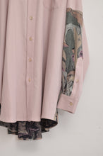 画像をギャラリービューアに読み込む, FLORAL BIG SHIRTS_PNK