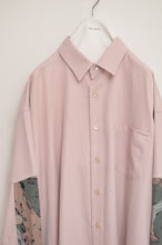 画像をギャラリービューアに読み込む, FLORAL BIG SHIRTS_PNK