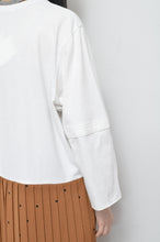 Load image into Gallery viewer, PLEATED TEE OP(PRINT)_Mi*00 / A