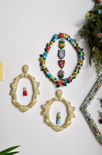 Load image into Gallery viewer, SCARF CUSHION FLAME_A