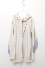 画像をギャラリービューアに読み込む, △ SHAWL ZIP-UP PARKA/GRY/01