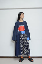 Load image into Gallery viewer, PLEATED TEE OP(PRINT)_Mi*00/D