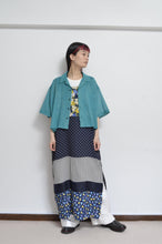 画像をギャラリービューアに読み込む, OPEN COLLAR SH_SHORT_VOILE (00/GRN*PARASOL)