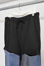 画像をギャラリービューアに読み込む, SLIT SWEAT PT / BLK_02