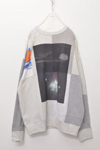 Load image into Gallery viewer, SWITCHING SWEATSHIRT P/O(w/ PRINT)/L.GRAY*sparkle_001