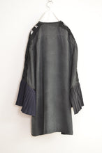 画像をギャラリービューアに読み込む, PLEATS SLEEVE SHIRT / BLK