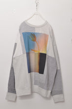 画像をギャラリービューアに読み込む, SWITCHING SWEATSHIRT P/O(w/ PRINT)/L.GRAY*dust_001