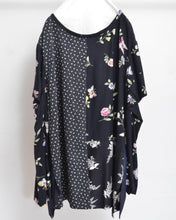 將圖片載入圖庫檢視器 W SLEEVE TOPS_NAVY / B