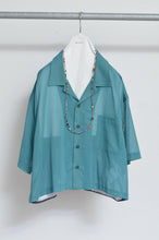 画像をギャラリービューアに読み込む, OPEN COLLAR SH_SHORT_VOILE (00/GRN*PARASOL)