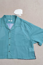 画像をギャラリービューアに読み込む, OPEN COLLAR SH_SHORT_VOILE (00/GRN*PARASOL)