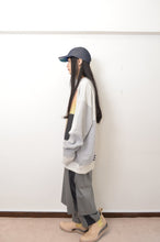 画像をギャラリービューアに読み込む, SWITCHING SWEATSHIRT P/O(w/ PRINT)/L.GRAY*dust_001