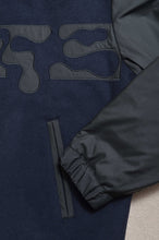 画像をギャラリービューアに読み込む, REMIX MELTON LAYER STADIUM JACKET(PRINT)/NAV/X/02