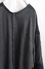 画像をギャラリービューアに読み込む, PLEATS SLEEVE SHIRT / BLK