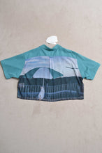画像をギャラリービューアに読み込む, OPEN COLLAR SH_SHORT_VOILE (00/GRN*PARASOL)