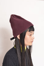 画像をギャラリービューアに読み込む, KNIT ADJUST CAP/BORDEAUX
