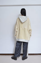 画像をギャラリービューアに読み込む, SWITCHING KNIT HOODIE(PRINT) 01/OFF WHITE_X