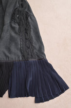 画像をギャラリービューアに読み込む, PLEATS SLEEVE SHIRT / BLK
