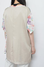 Load image into Gallery viewer, W SLEEVE TOPS_BEIGE / A
