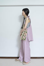 画像をギャラリービューアに読み込む, V-NECK TANK_SHORT_LINEN 00/PINK