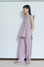 画像をギャラリービューアに読み込む, V-NECK TANK_SHORT_LINEN 00/PINK