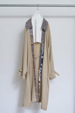 Load image into Gallery viewer, ROBE TRENCH COAT_TENCEL (01/BEG)